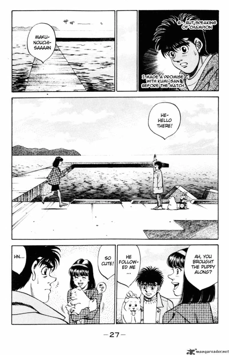 Hajime no Ippo Chapter 270 page 5