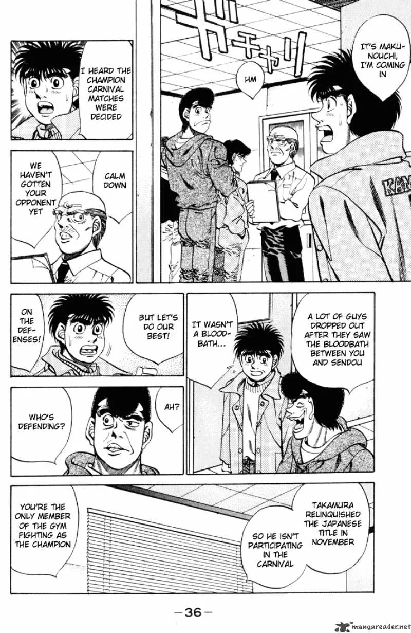 Hajime no Ippo Chapter 270 page 14