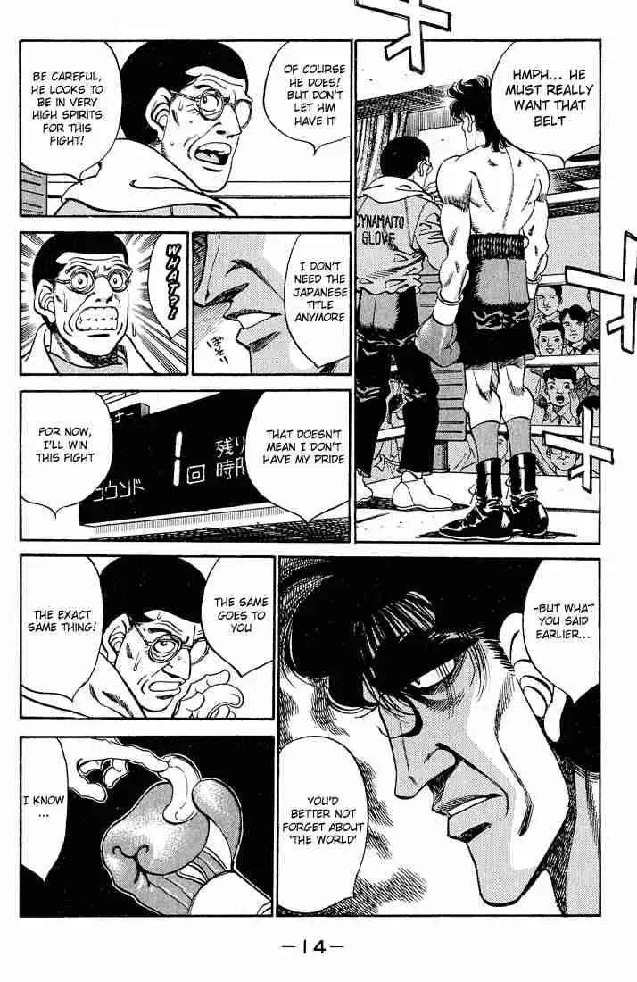 Hajime no Ippo Chapter 278 page 14
