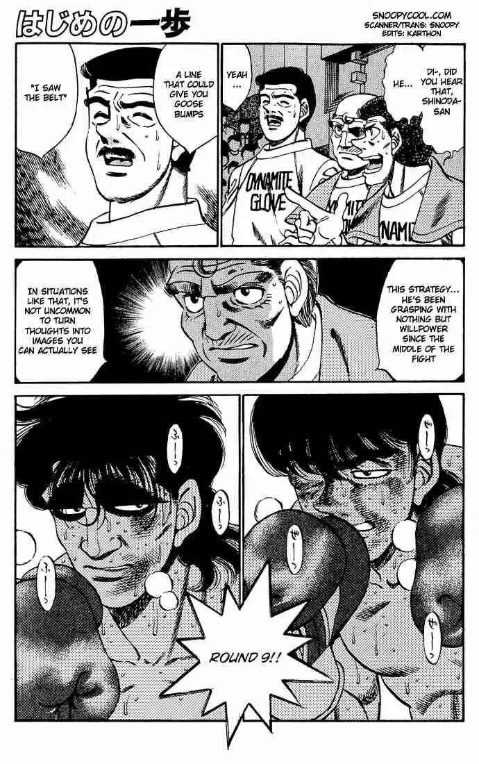 Hajime no Ippo Chapter 285 page 1
