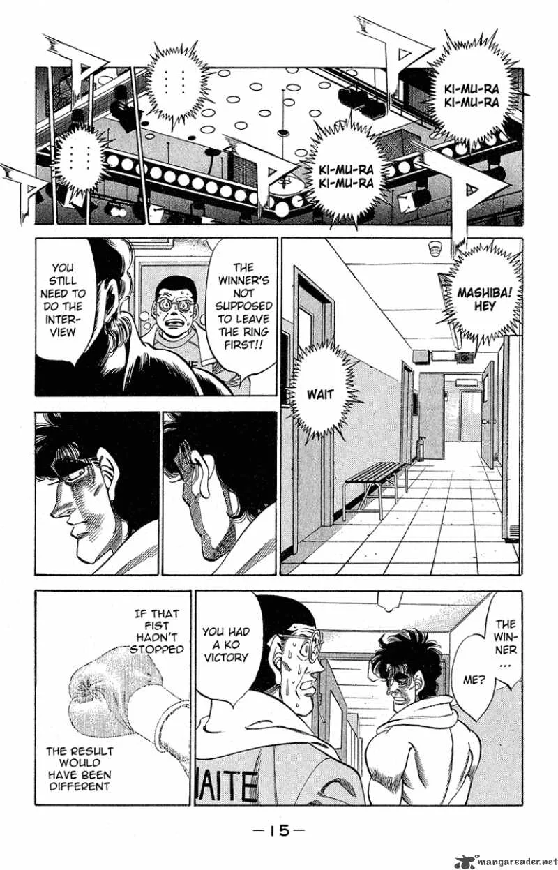 Hajime no Ippo Chapter 288 page 14