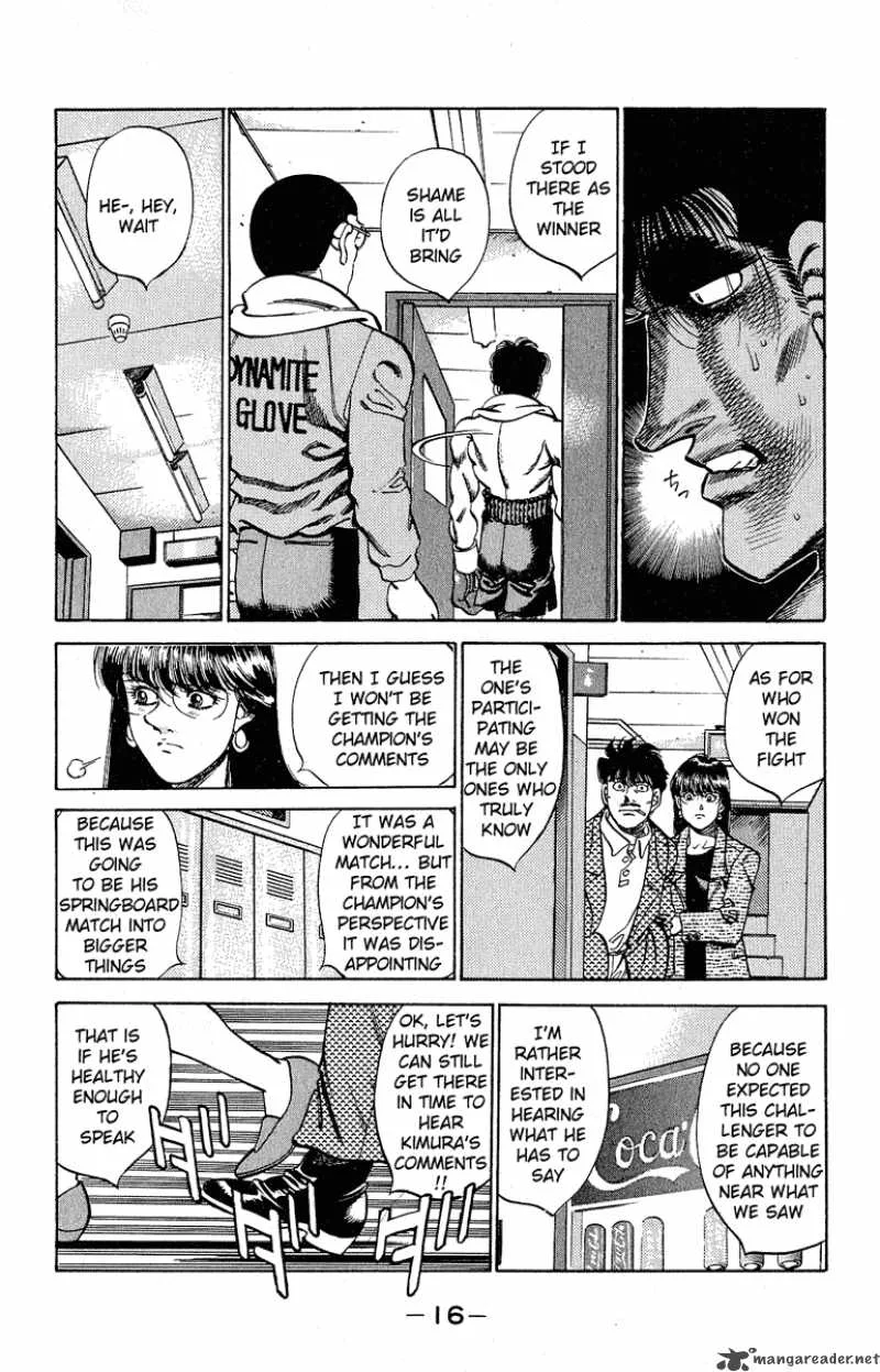 Hajime no Ippo Chapter 288 page 15