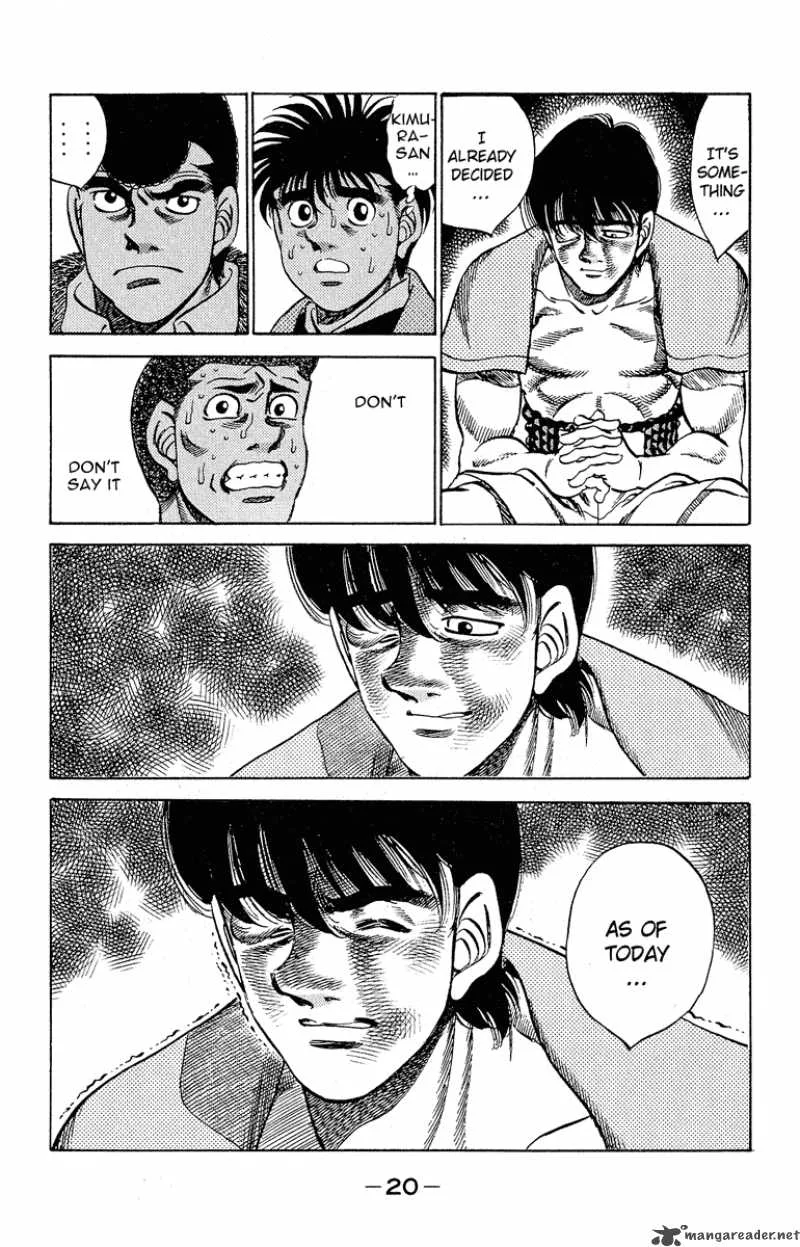 Hajime no Ippo Chapter 288 page 19