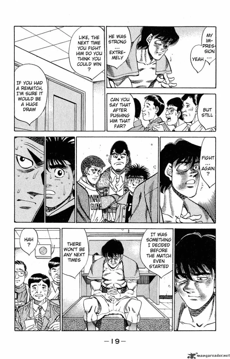 Hajime no Ippo Chapter 288 page 18