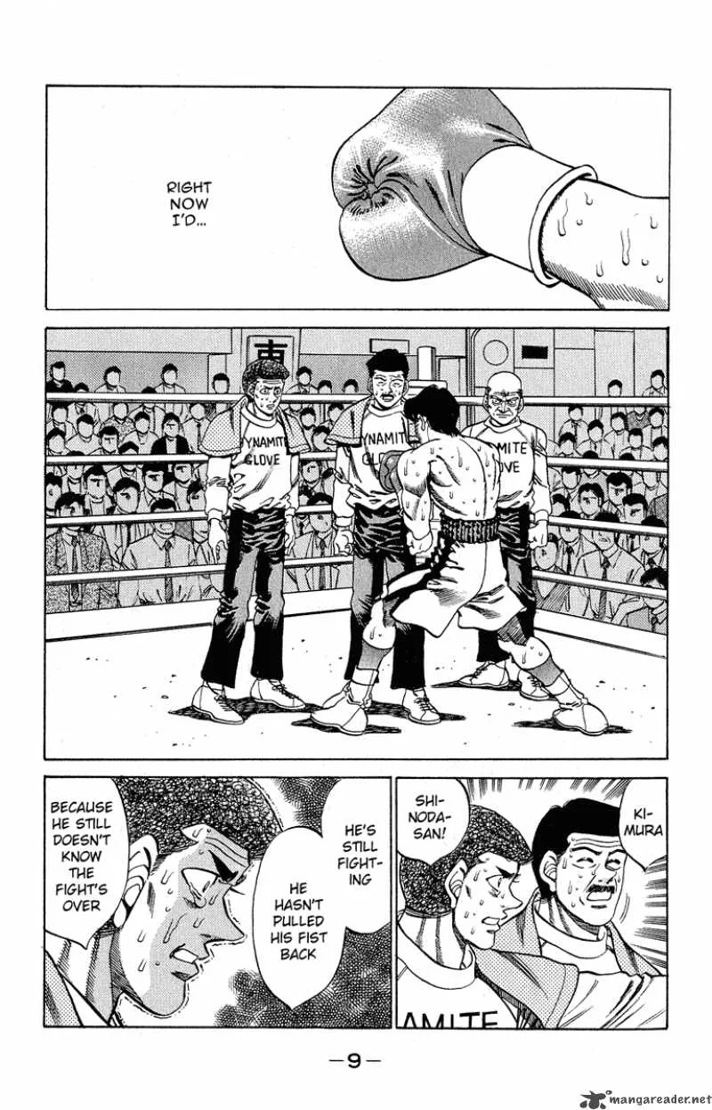 Hajime no Ippo Chapter 288 page 8