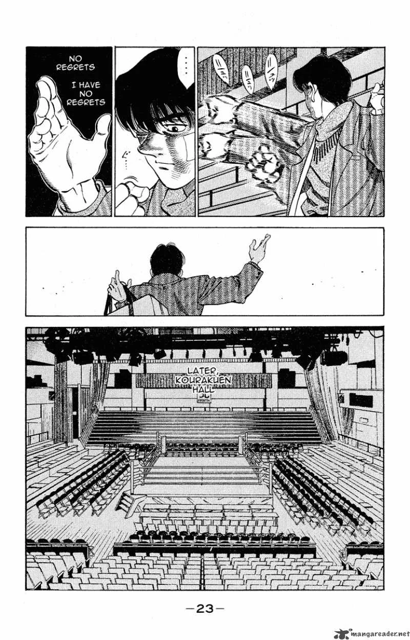 Hajime no Ippo Chapter 288 page 22