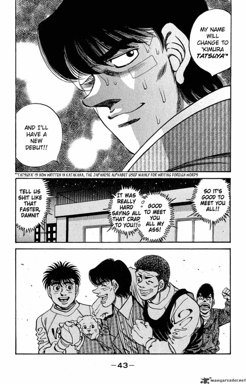 Hajime no Ippo Chapter 289 page 19
