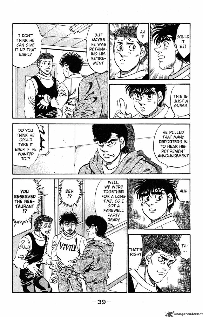 Hajime no Ippo Chapter 289 page 15