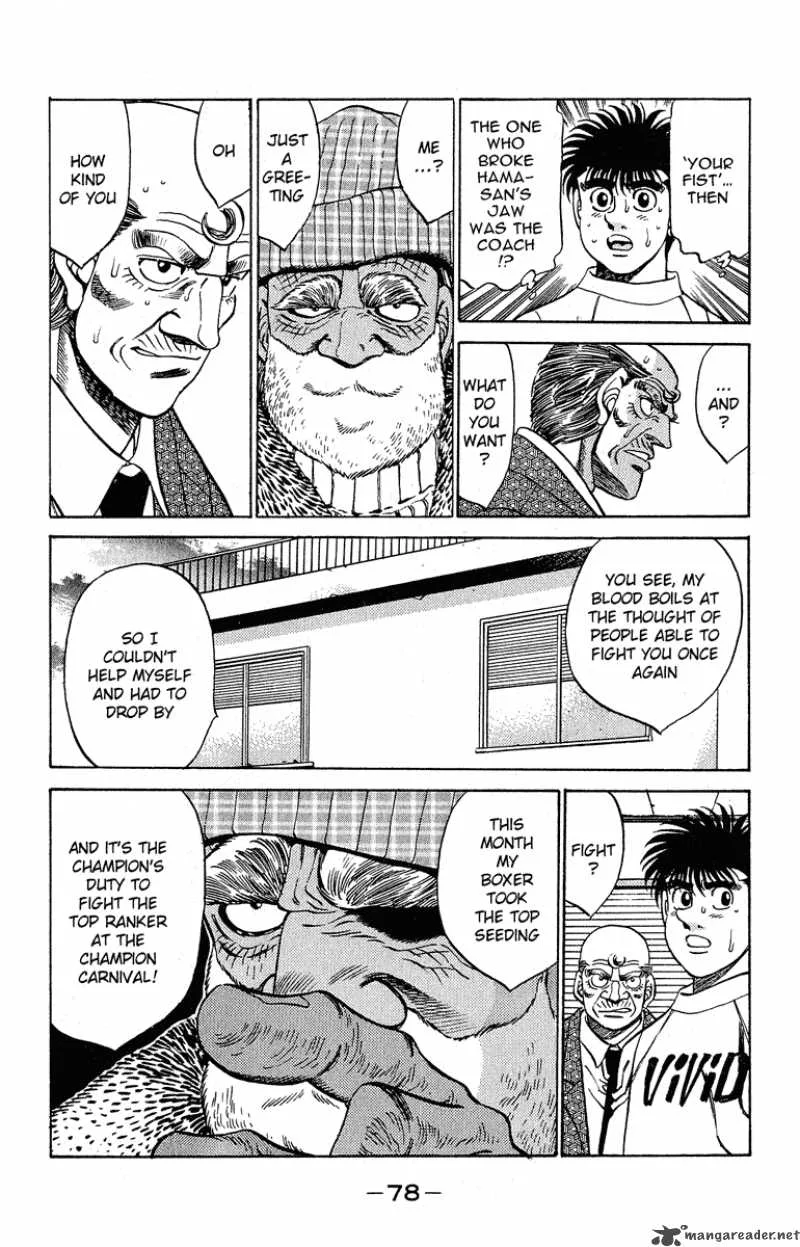 Hajime no Ippo Chapter 291 page 14