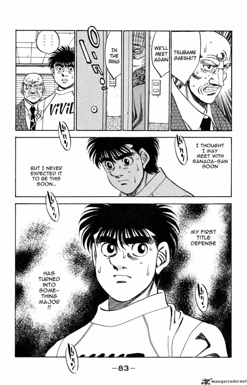 Hajime no Ippo Chapter 291 page 19