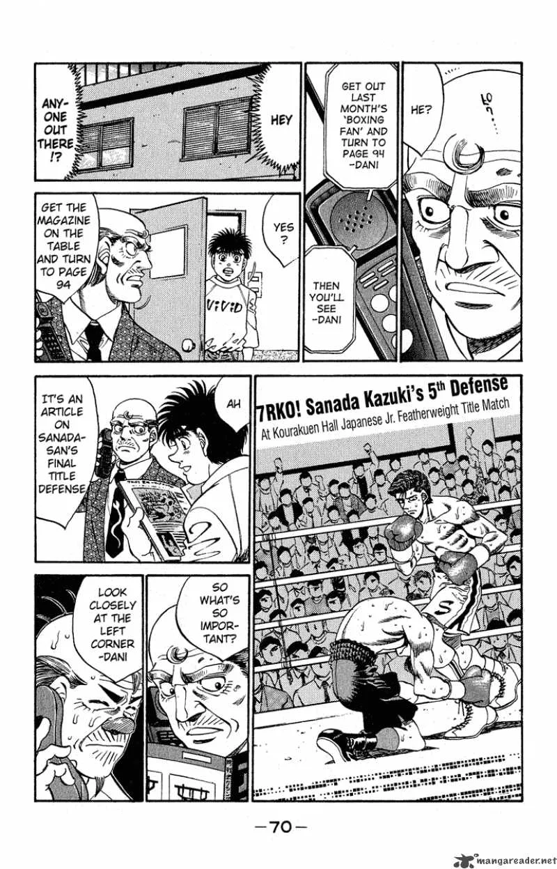 Hajime no Ippo Chapter 291 page 6