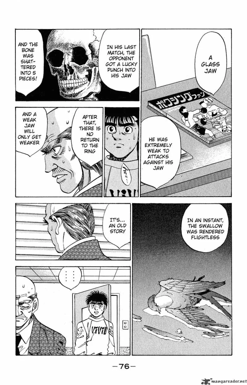 Hajime no Ippo Chapter 291 page 12