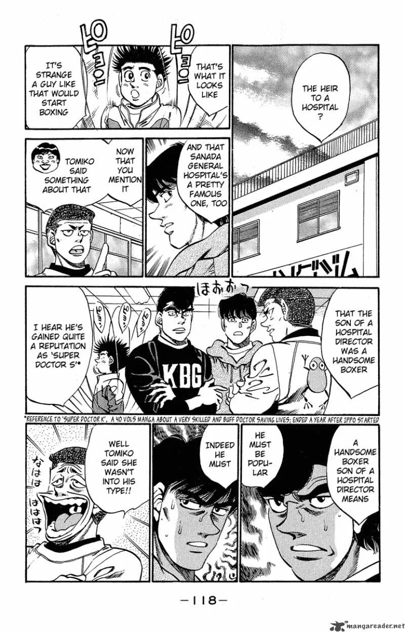 Hajime no Ippo Chapter 293 page 14