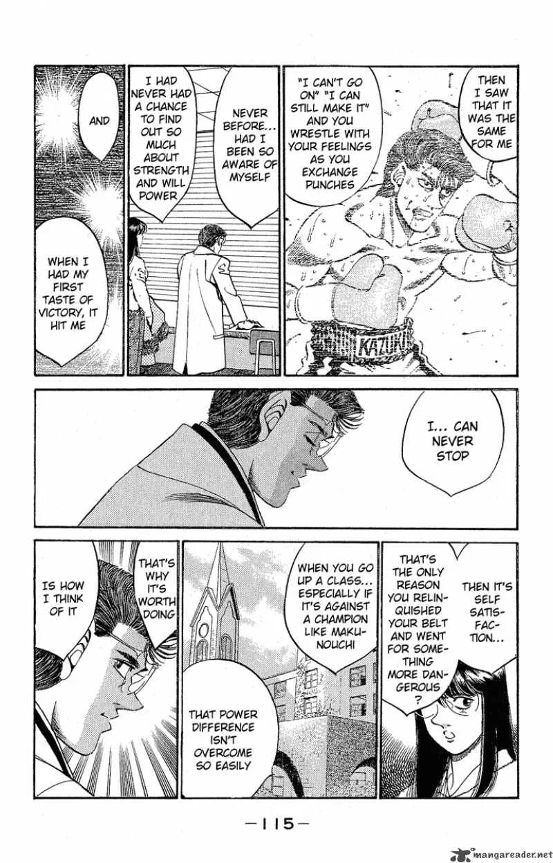 Hajime no Ippo Chapter 293 page 11