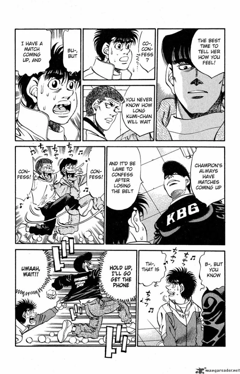 Hajime no Ippo Chapter 293 page 18