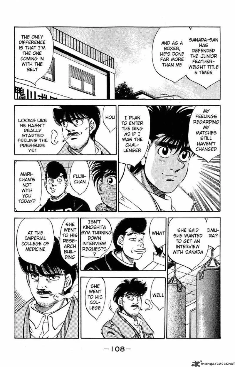 Hajime no Ippo Chapter 293 page 4