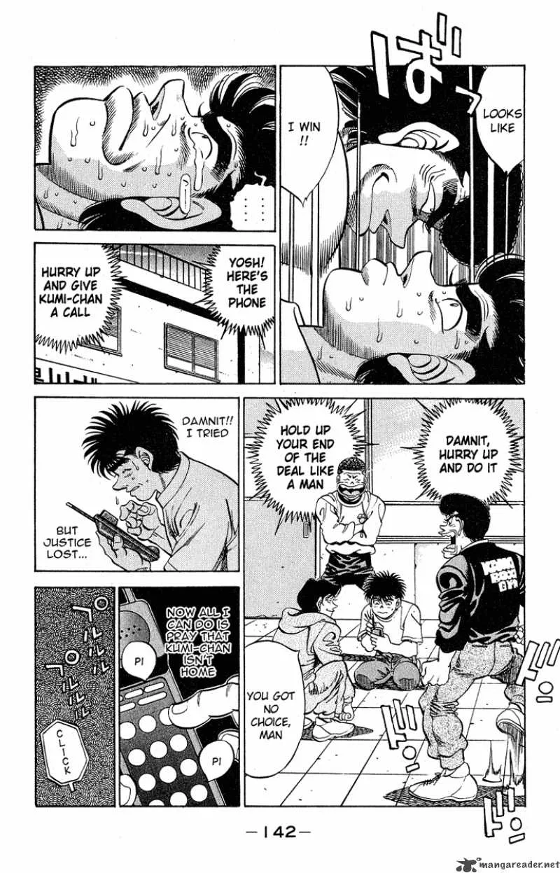 Hajime no Ippo Chapter 294 page 18