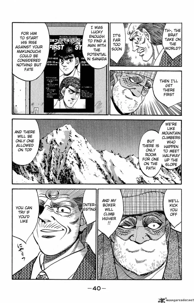 Hajime no Ippo Chapter 298 page 18