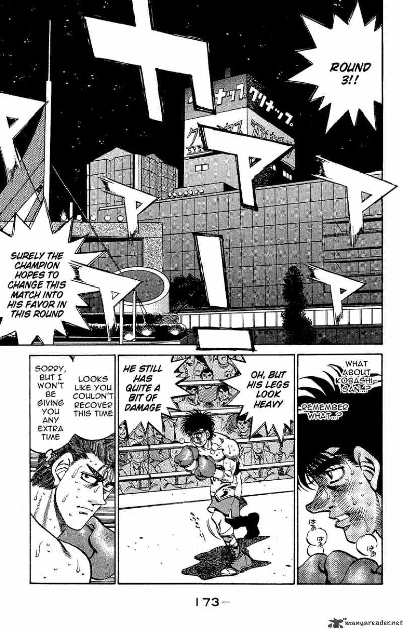 Hajime no Ippo Chapter 305 page 14