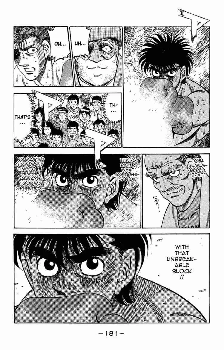Hajime no Ippo Chapter 306 page 4