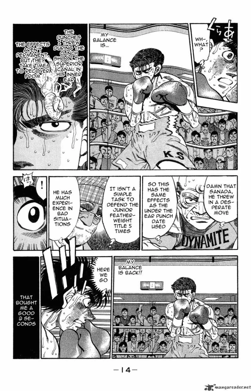 Hajime no Ippo Chapter 307 page 13