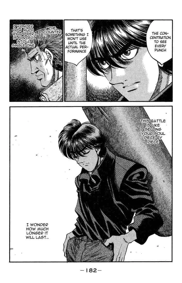 Hajime no Ippo Chapter 315 page 18