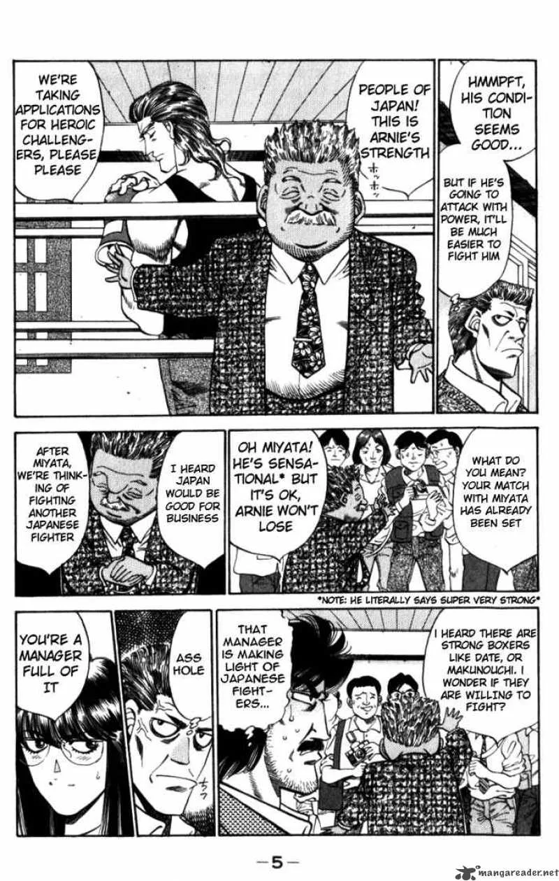 Hajime no Ippo Chapter 316 page 6