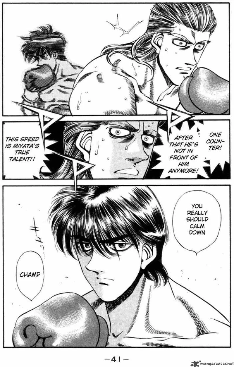 Hajime no Ippo Chapter 317 page 18