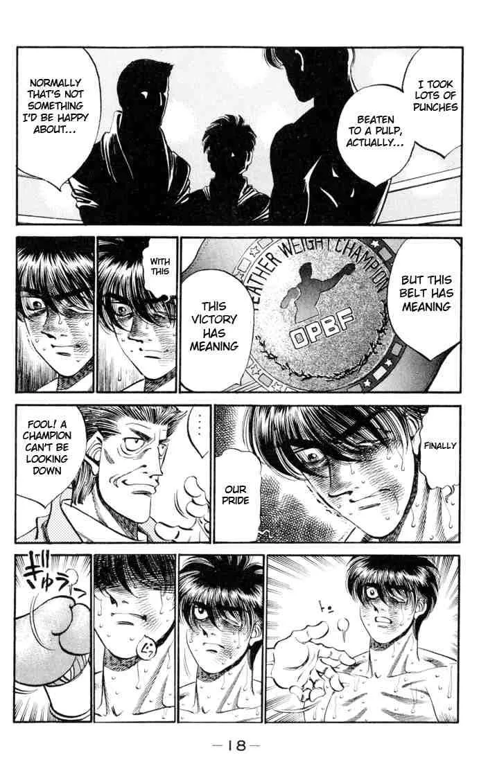 Hajime no Ippo Chapter 325 page 16
