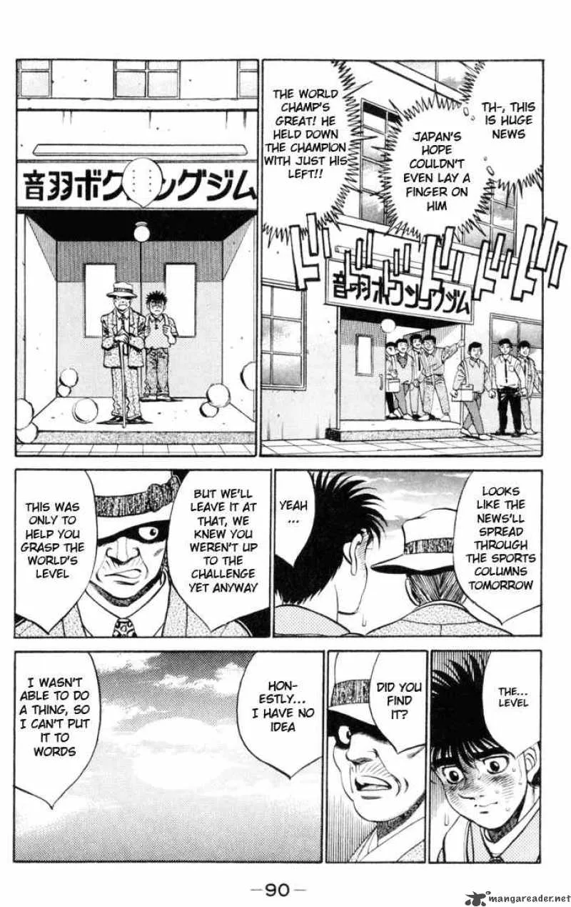 Hajime no Ippo Chapter 329 page 13