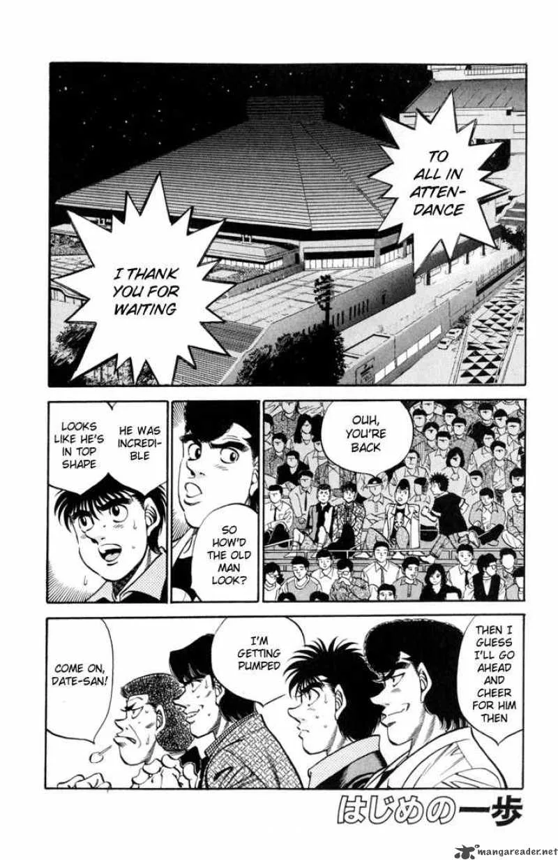 Hajime no Ippo Chapter 333 page 1
