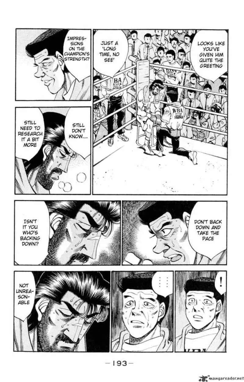 Hajime no Ippo Chapter 334 page 17
