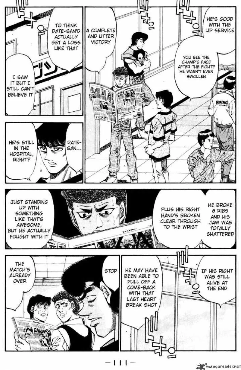 Hajime no Ippo Chapter 340 page 6