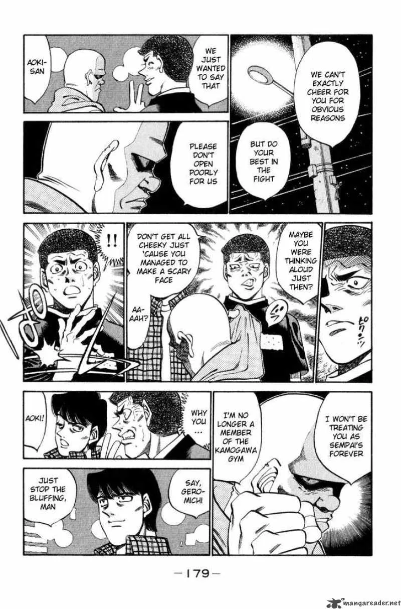 Hajime no Ippo Chapter 343 page 15