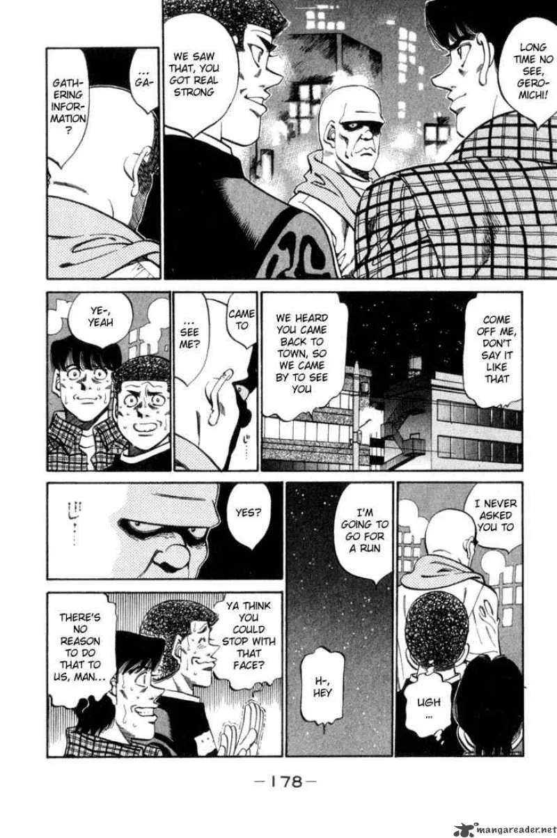 Hajime no Ippo Chapter 343 page 14
