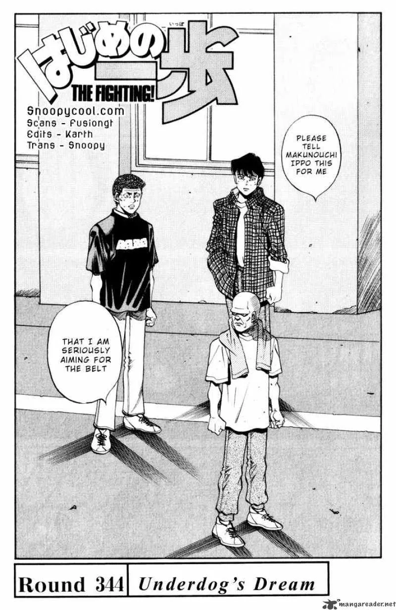 Hajime no Ippo Chapter 344 page 4