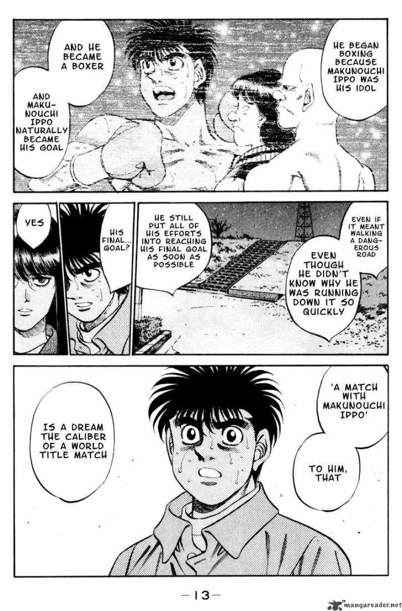 Hajime no Ippo Chapter 344 page 12