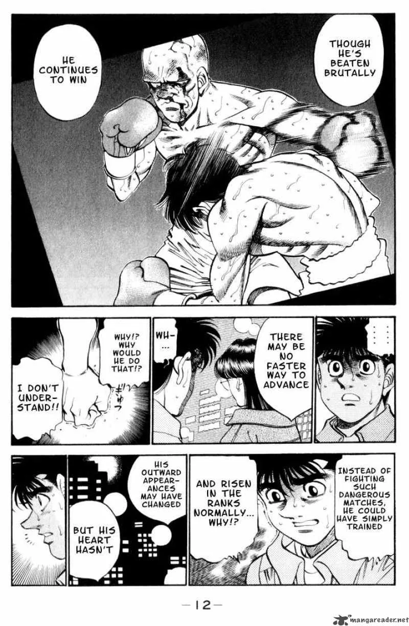Hajime no Ippo Chapter 344 page 11