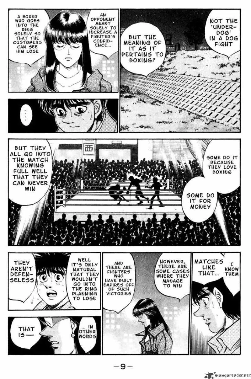 Hajime no Ippo Chapter 344 page 8