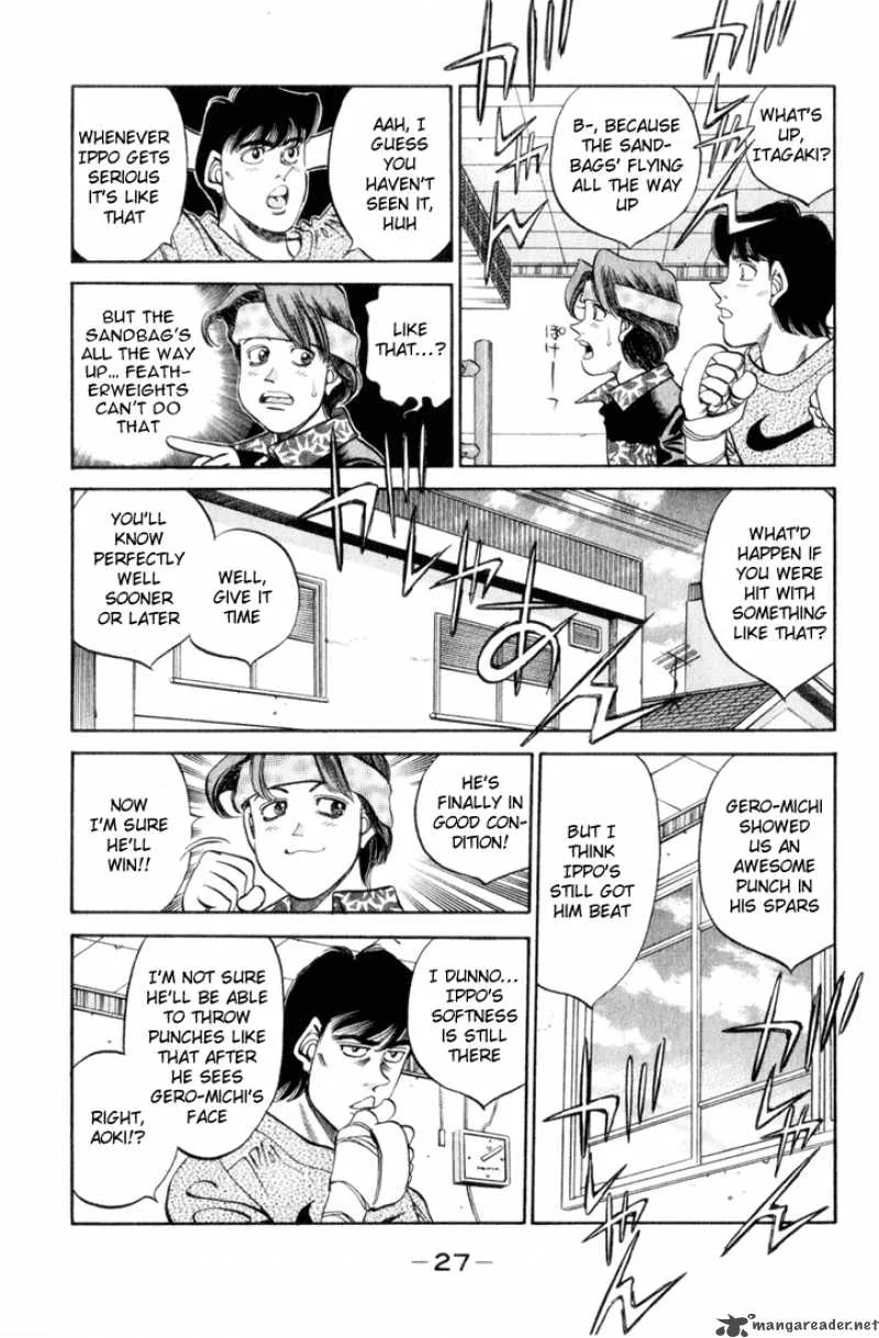 Hajime no Ippo Chapter 345 page 3