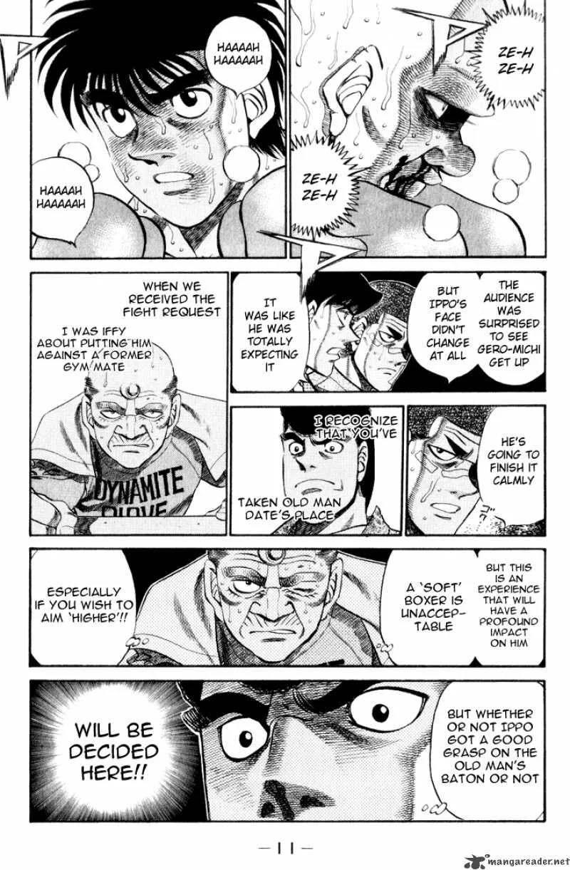 Hajime no Ippo Chapter 353 page 9
