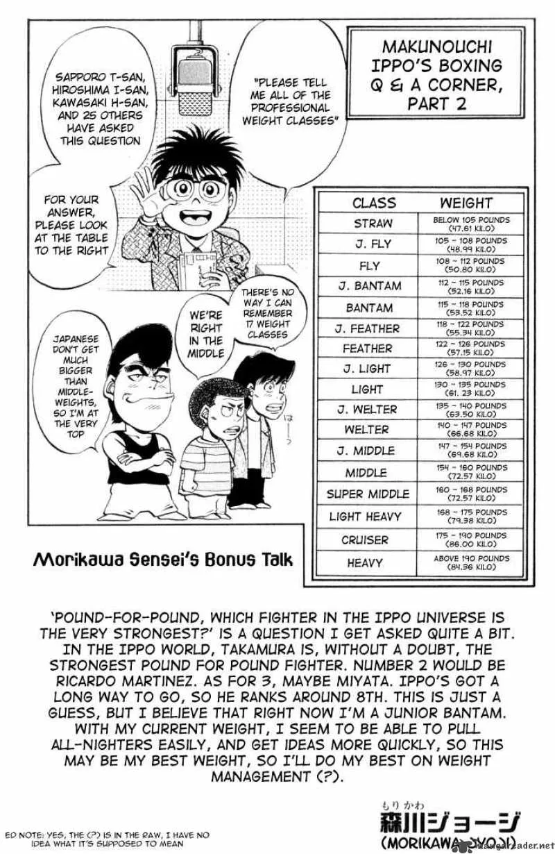 Hajime no Ippo Chapter 361 page 20