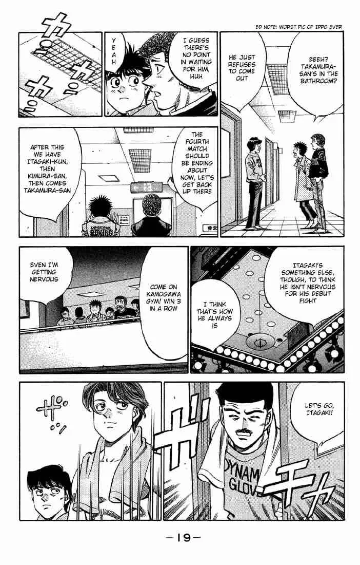 Hajime no Ippo Chapter 362 page 19