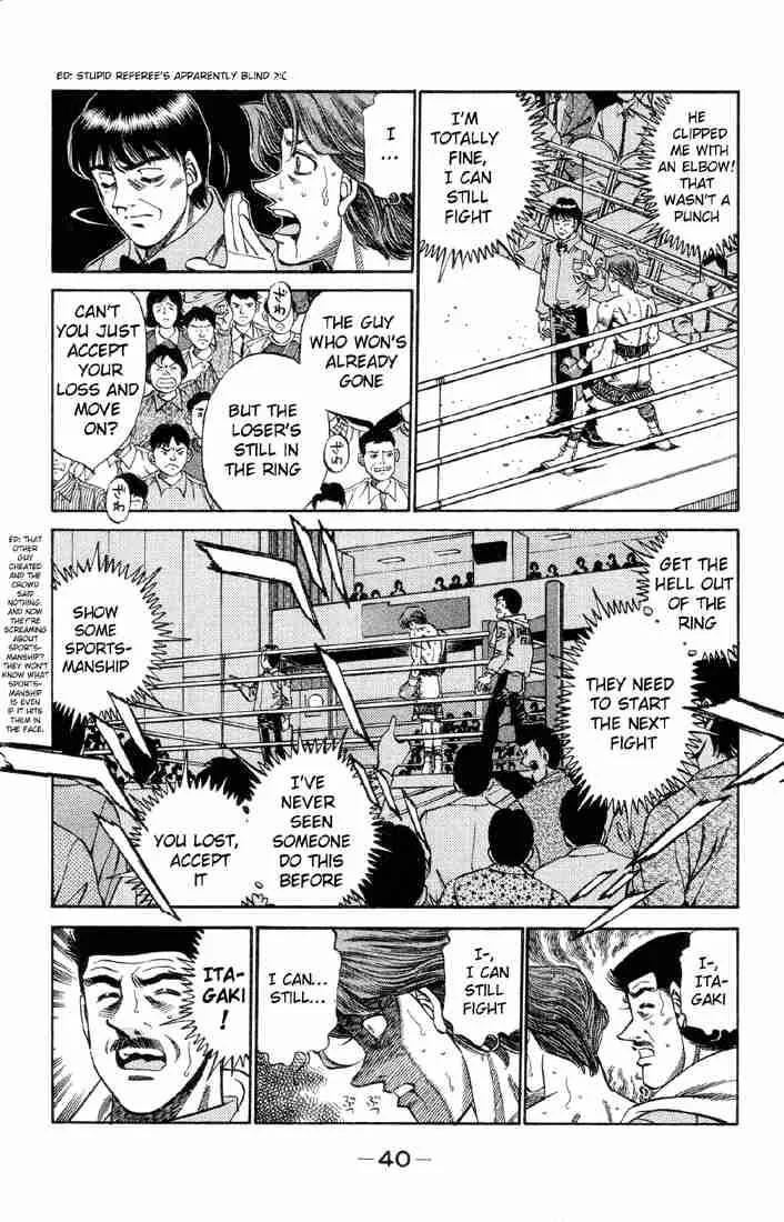 Hajime no Ippo Chapter 363 page 18