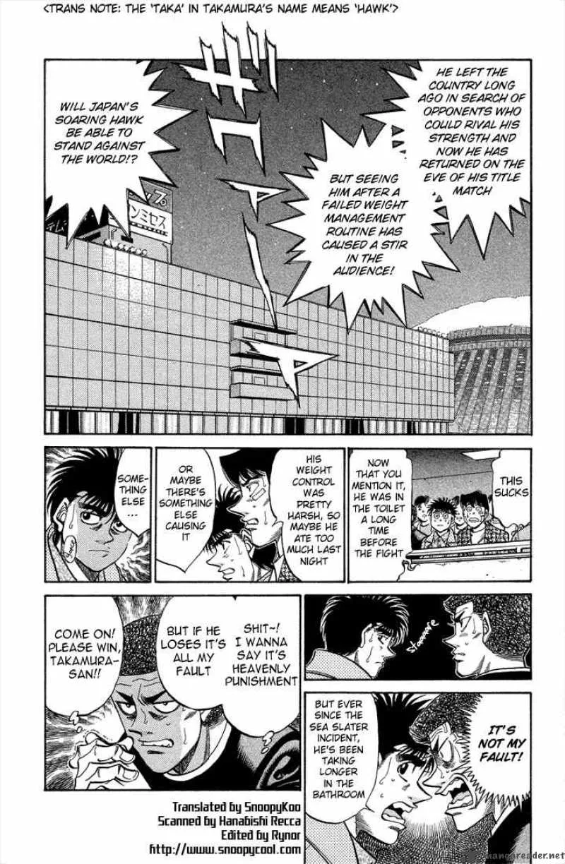 Hajime no Ippo Chapter 365 page 3