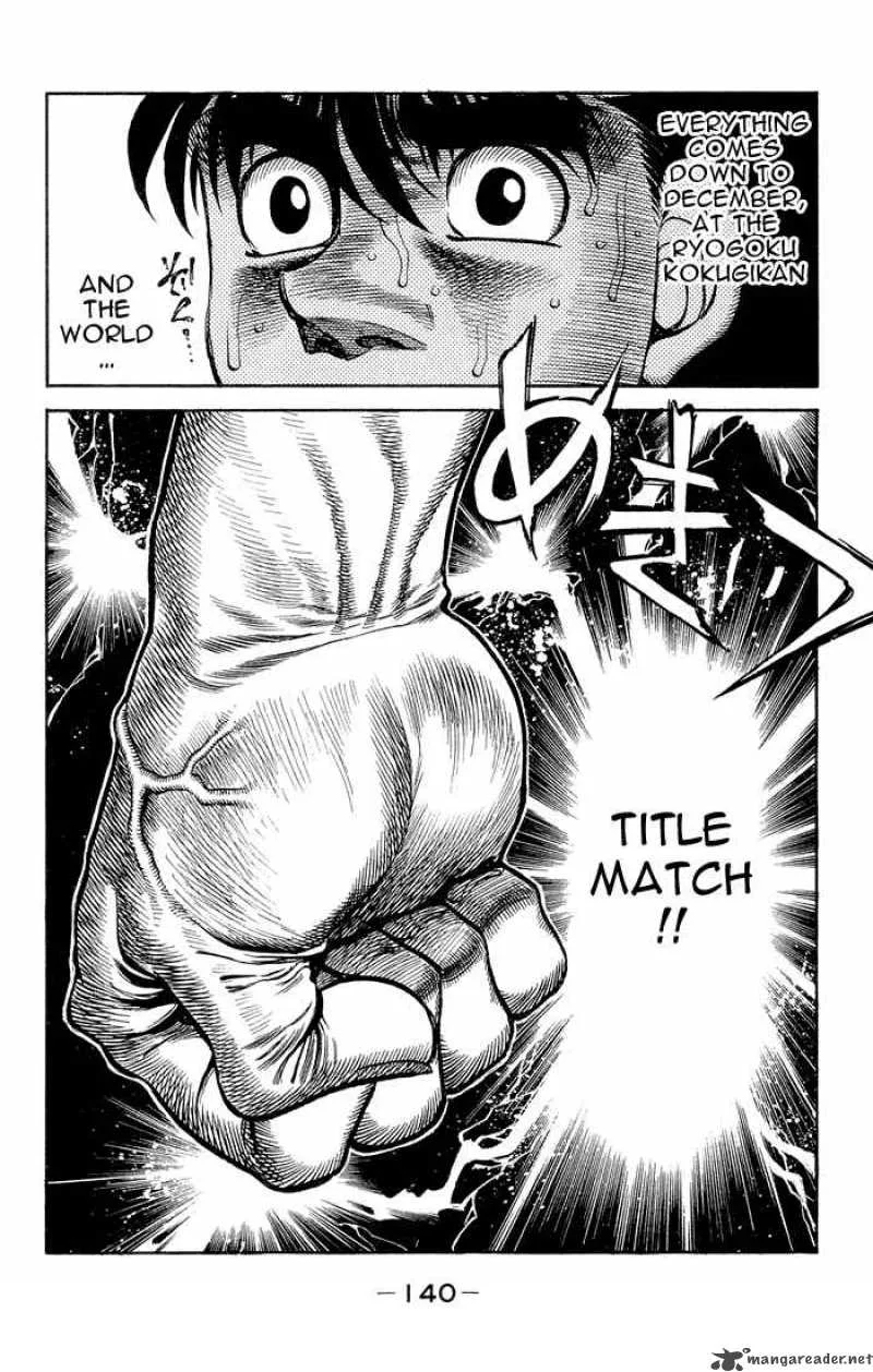 Hajime no Ippo Chapter 368 page 19