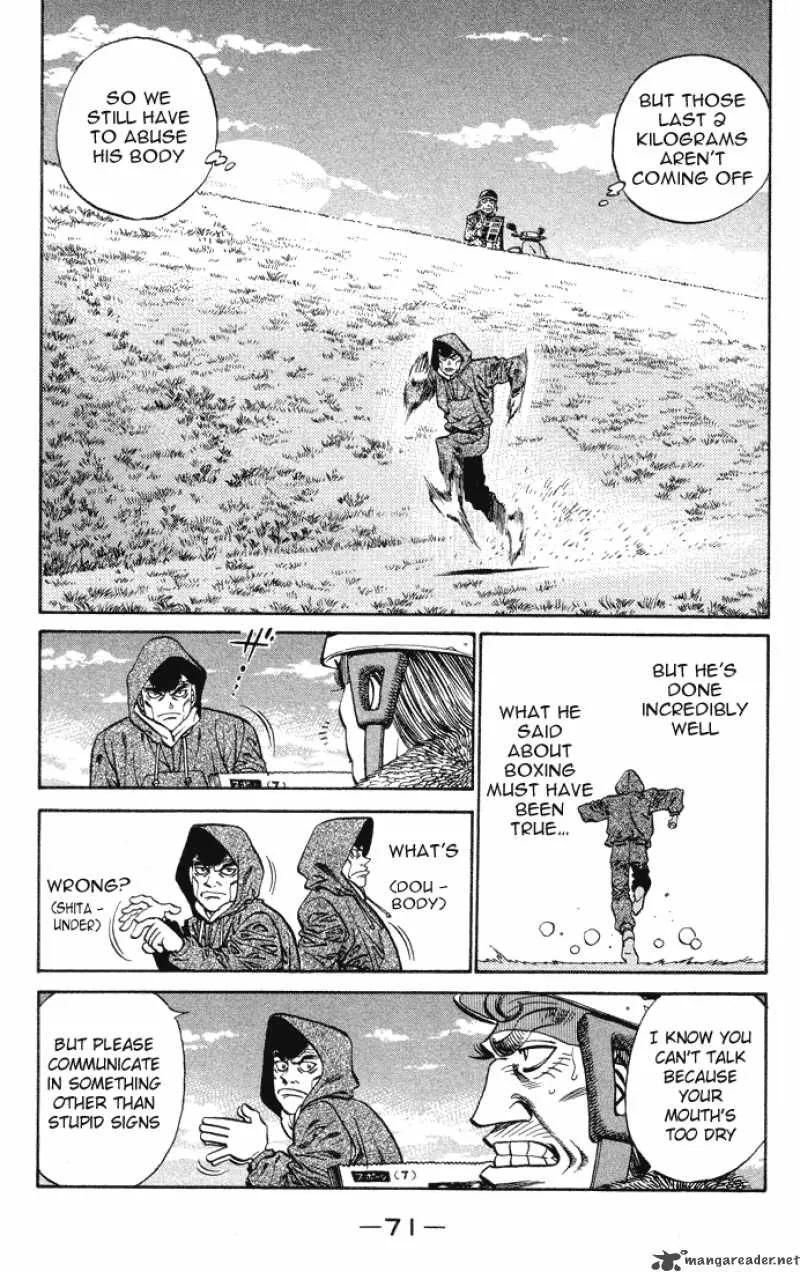 Hajime no Ippo Chapter 374 page 9