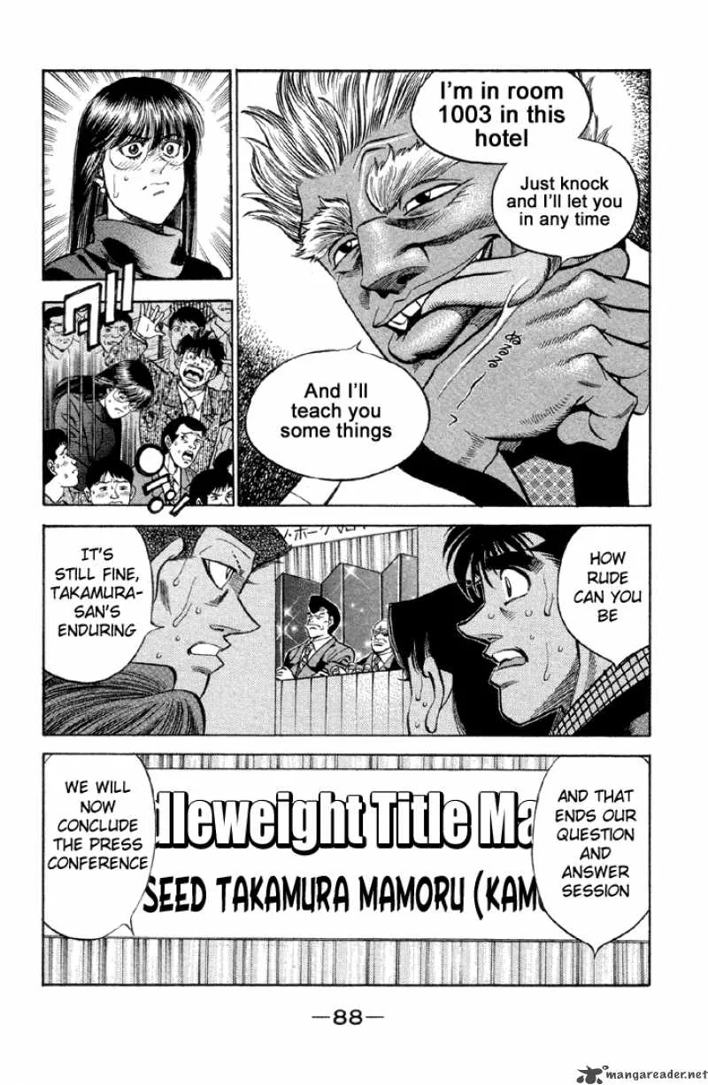 Hajime no Ippo Chapter 375 page 6