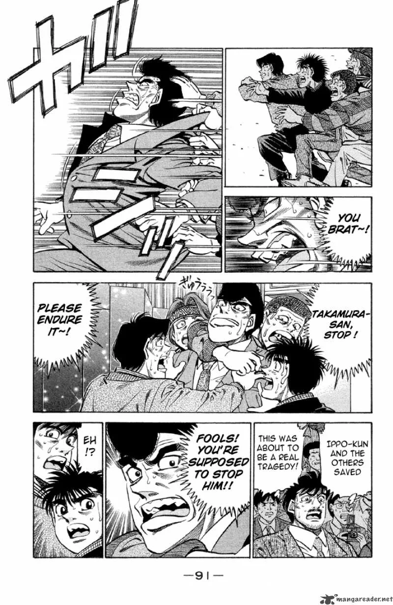 Hajime no Ippo Chapter 375 page 9