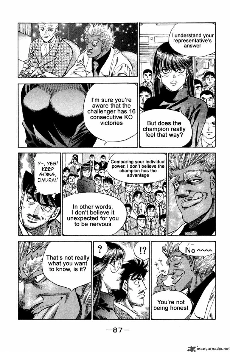 Hajime no Ippo Chapter 375 page 5